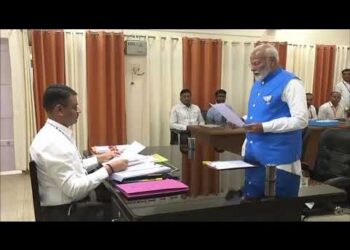 నామినేషన్ వేసిన నరేంద్ర మోడీ | Naarendra modi files Nomination @DevikaJournalist