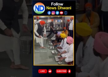 పట్నా సాహిబ్ గురుద్వారా లంగర్‌లో పాల్గొని భక్తులకు భోజనం వడ్డించిన  ప్రధాని మోడీ