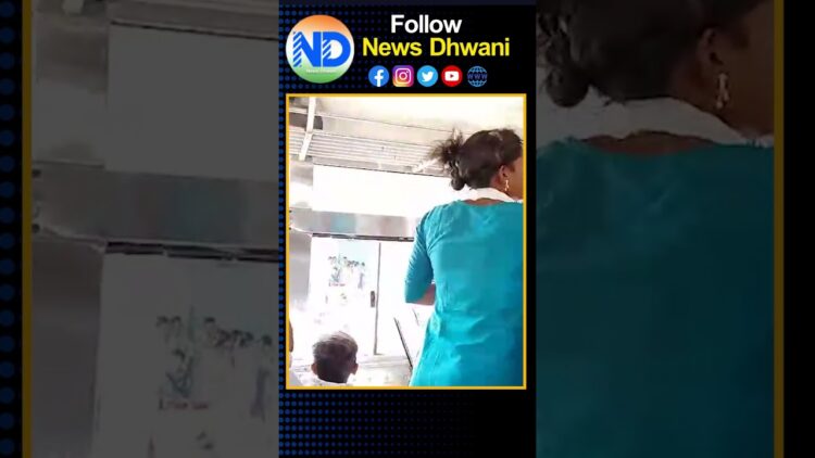 బస్సులో భార్యలకు సీట్లకోసం భర్తల కొట్లాట