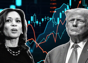 భారీ నష్టాల్లో స్టాక్ మార్కెట్లు – అమెరికా ఎన్నికల ఎఫెక్ట్