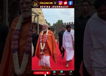 మన శ్రీశైలంలో మన ప్రియతమ ప్రధాని | Devika Journalist